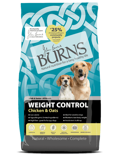 Burns Weight Control Chicken & Oats 2kg - SPCA HK
