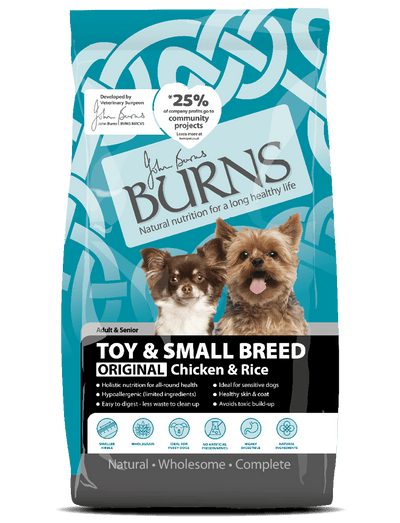 Burns Toy & Small Breed Original Chicken & Rice 2kg - SPCA HK