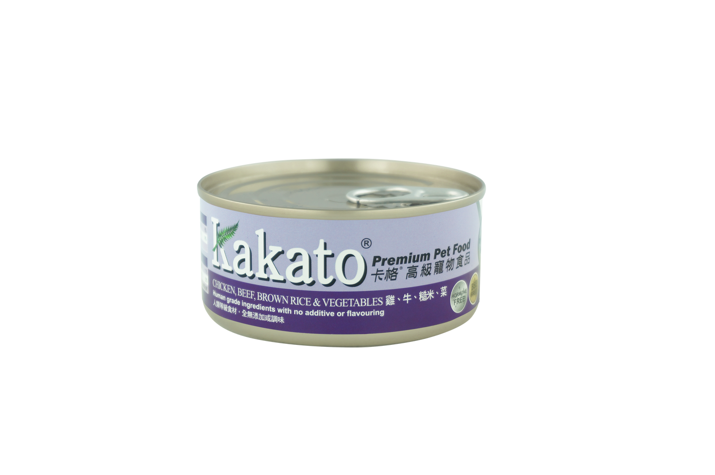 Kakato Chicken, Beef, Brown Rice & Veg 170g-SPCA HK