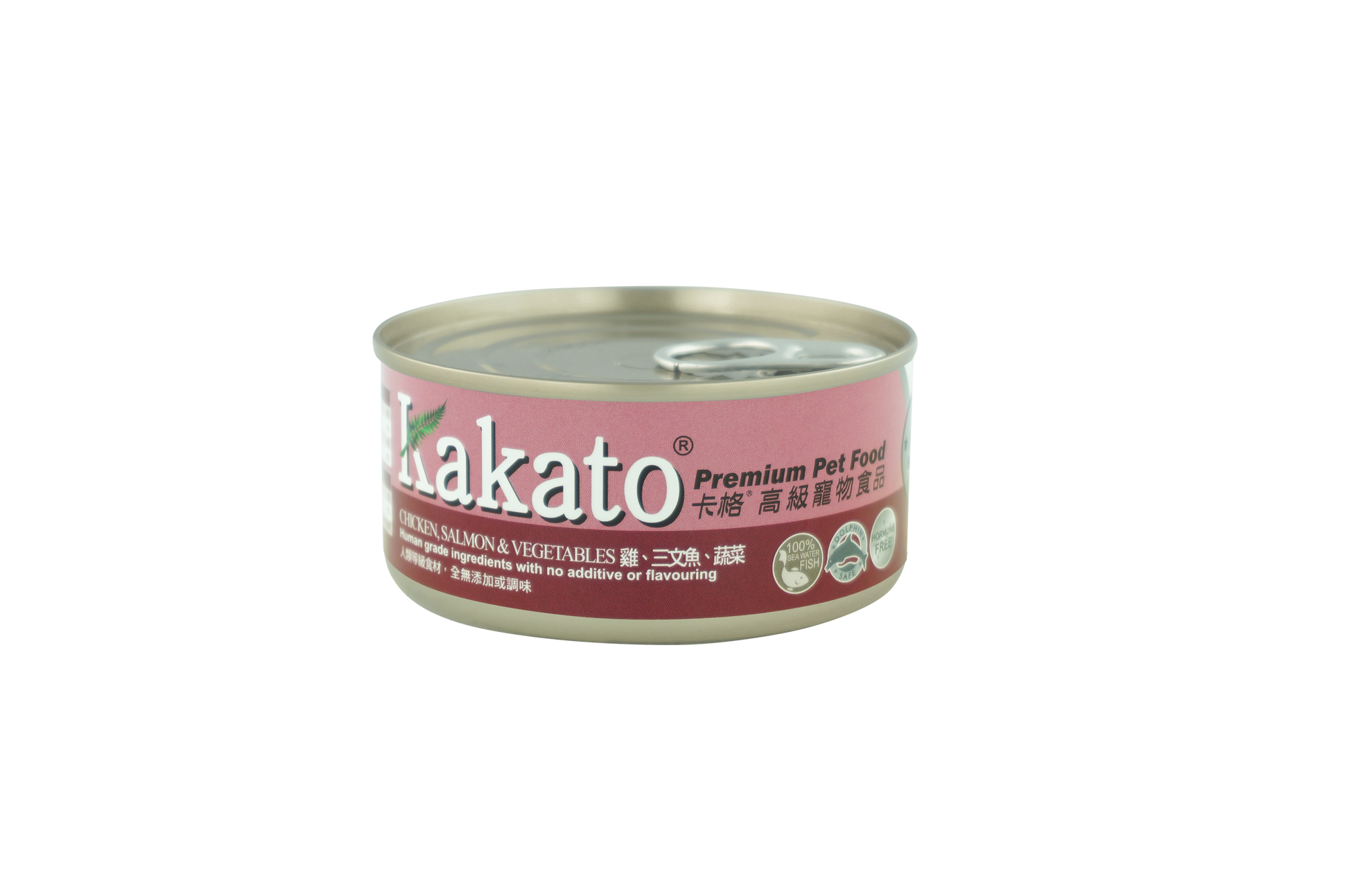 Kakato Chicken, Salmon & Vegetables 170g-SPCA HK