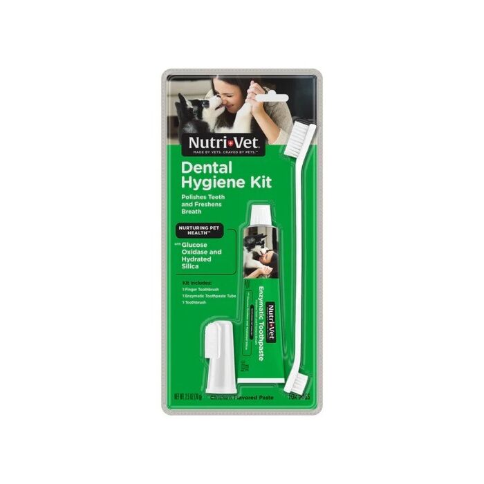 Nutri-Vet Oral Hygiene Kit 2.5oz #NV87491