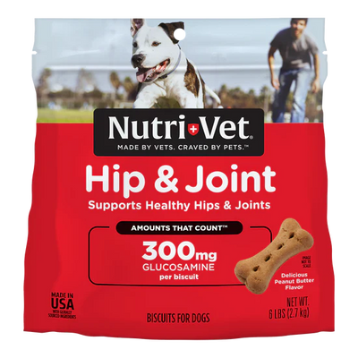Nutri-Vet H&J Peanut Butter Wafer96oz #NV13662