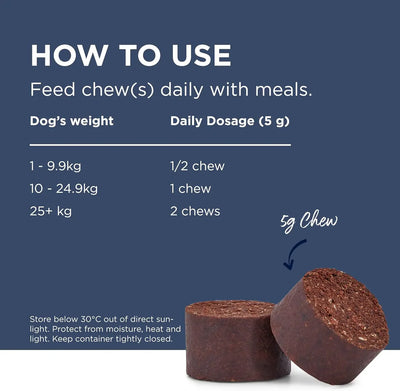PAW Osteocare Chews Joint Supplement for Dogs 500g (100 Chews) - SPCA HK