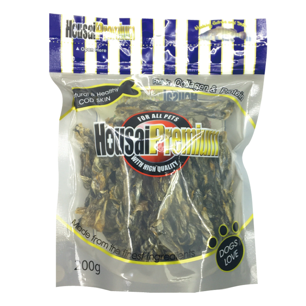 Housai Cod/Pollack Skin Twist 200g#AW998853 - SPCA HK
