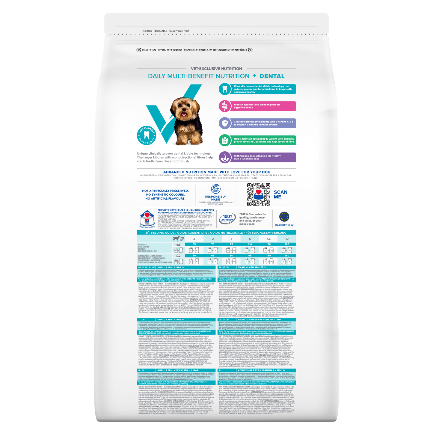 Hills VetEssentials Canine Adult Mini 2kg #607417 - SPCA HK