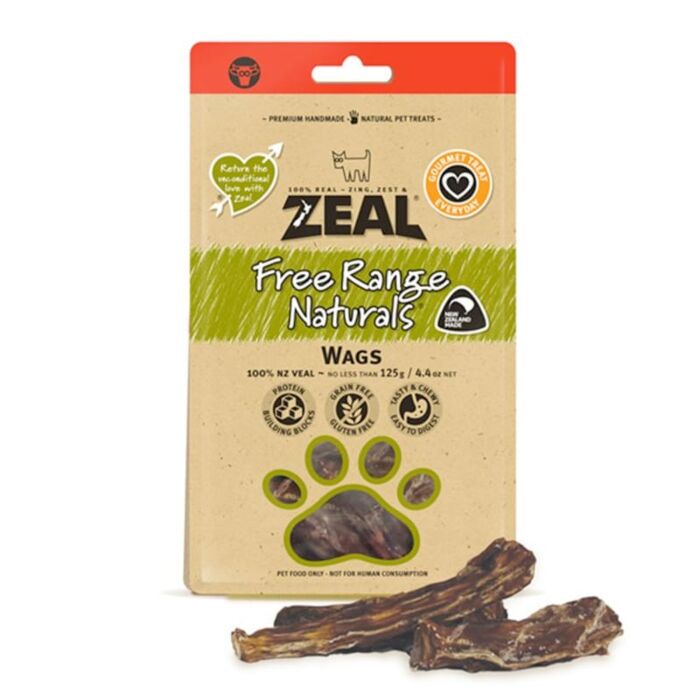 Zeal Dried Wags 125g #NP021