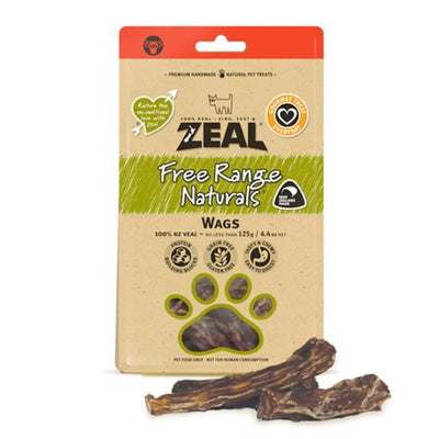 Zeal Dried Wags 125g #NP021