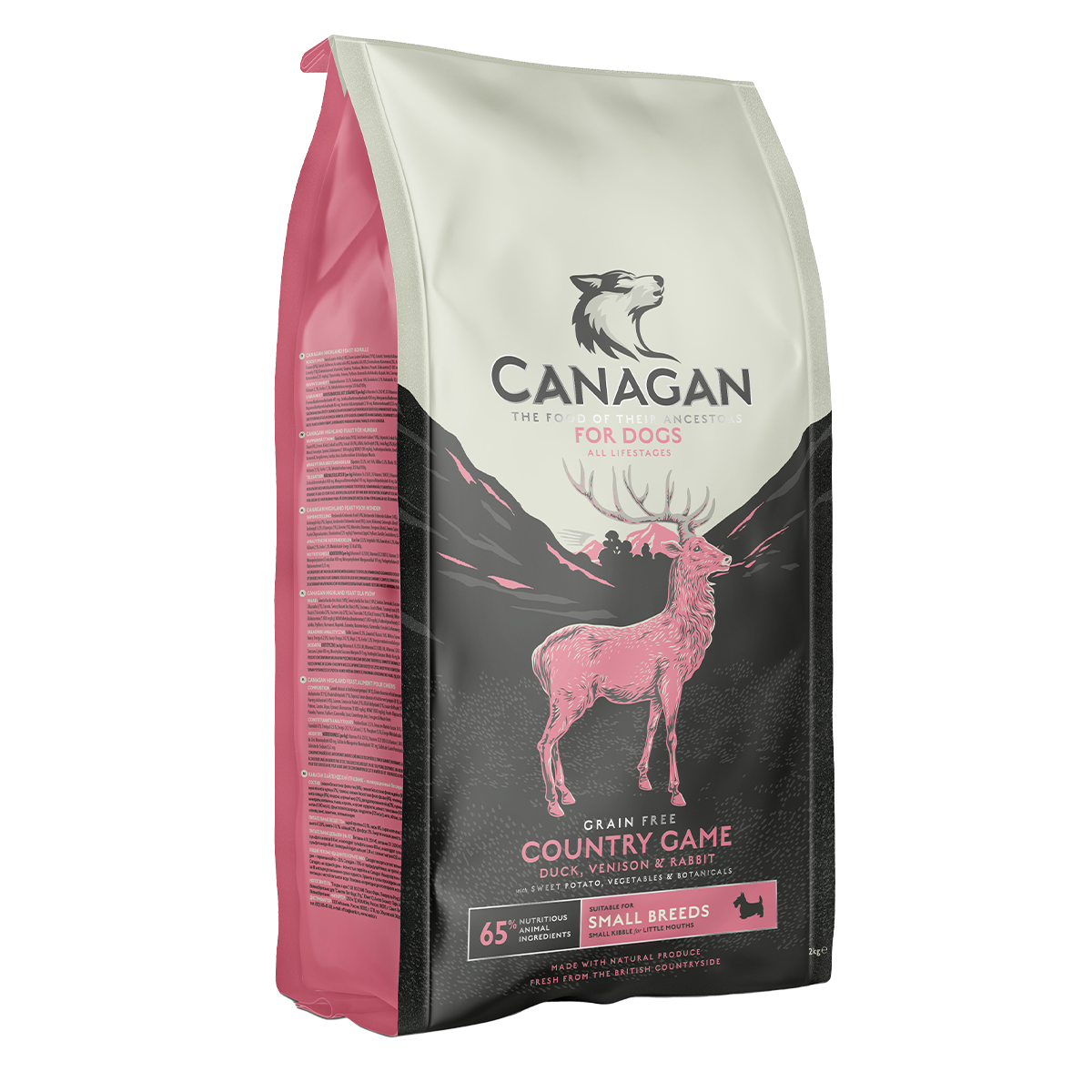 Canagan Dog Dry Food Game-Small Breed 2kg#GTG2-SPCA HK