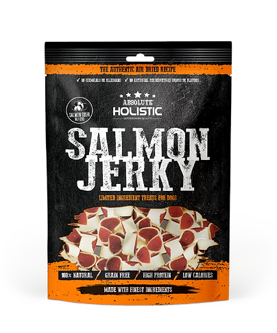AbsoluteHolistic Salmon Jerky 100g