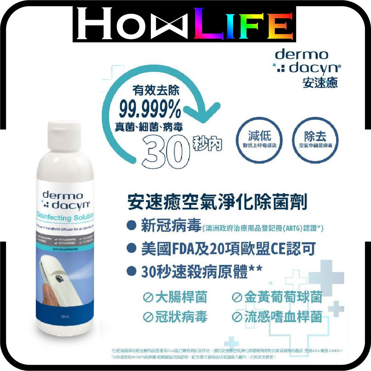 Dermodacyn Disinfecting Solution 1 Liter #OC009