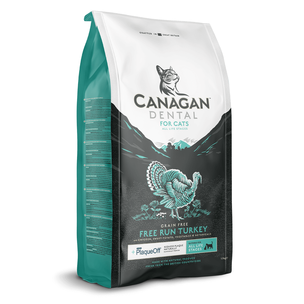 Canagan Cat Free-Run Turkey Dental 1.5kg#ZD1-SPCA HK