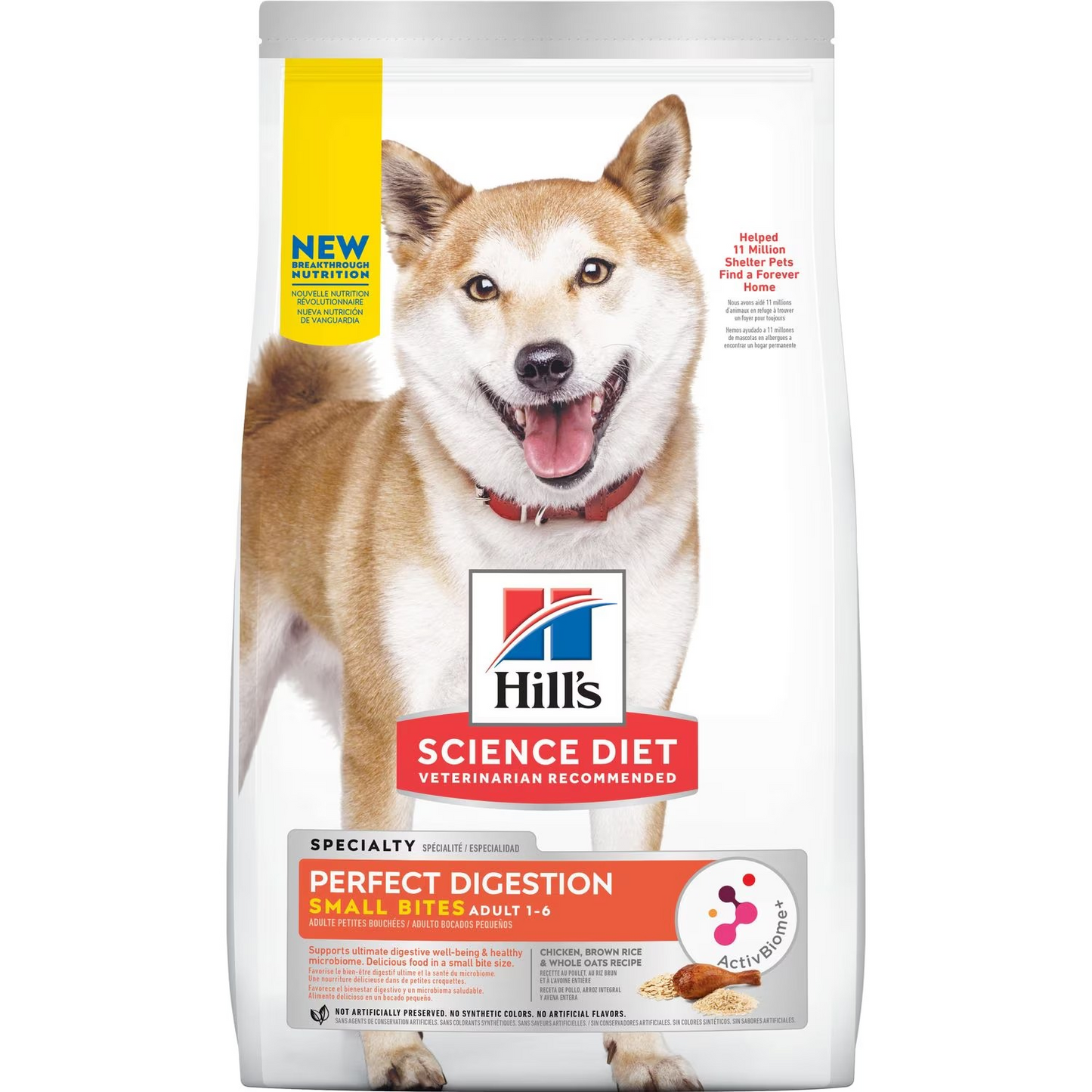 Hills PD Canine Adult 1+(SB)Chi/Br Rice&Whole Oats