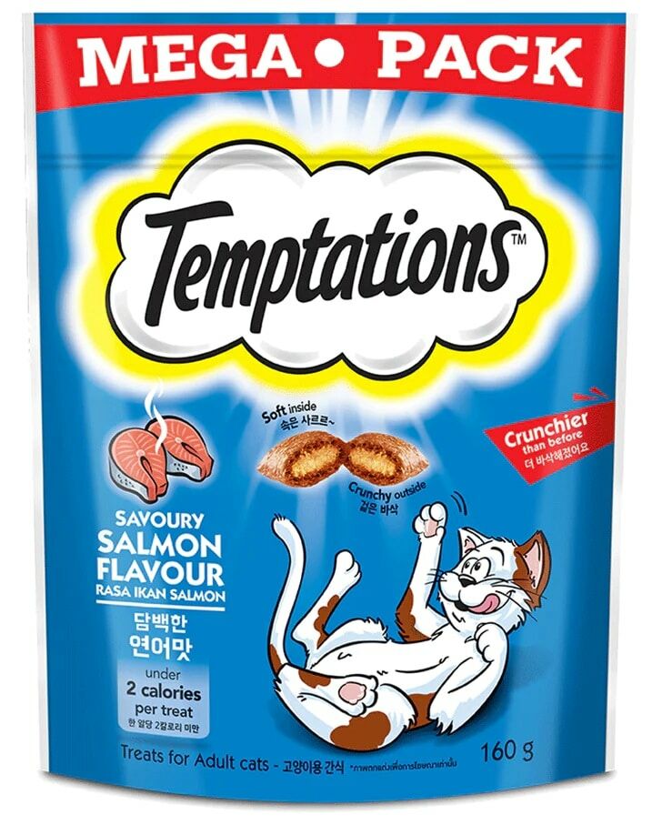 Temptations Mega Salmon160g #10246842-SPCA HK