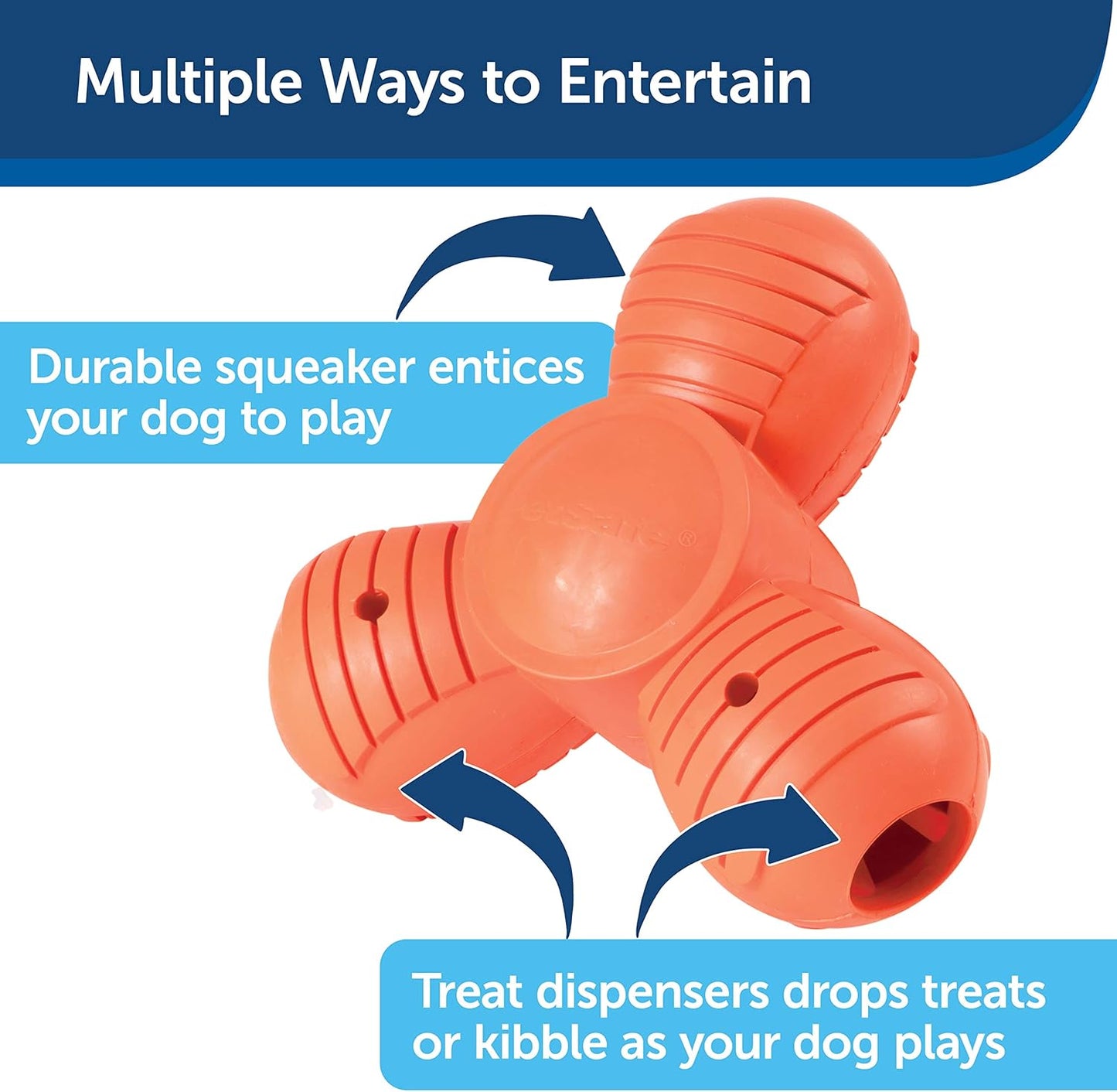 Sportsmen Squeak N Treat Troog (L) #PTY00-15831