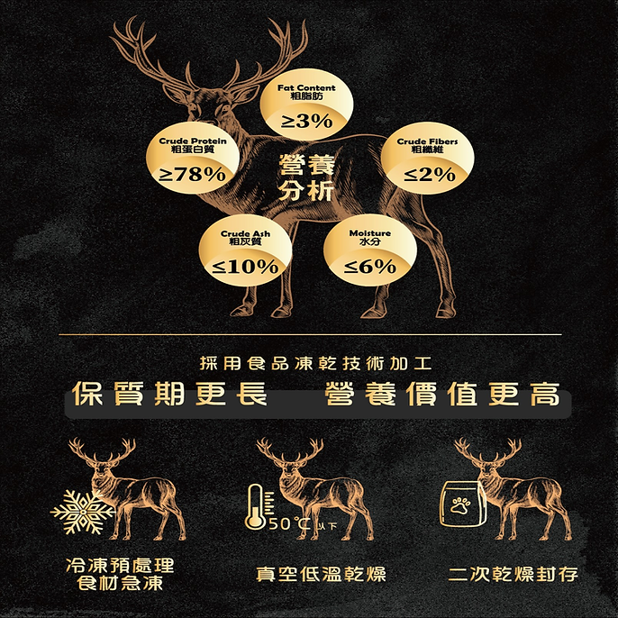 NK Freeze-Dried Venison Cube 150g #DR150-SPCA HK