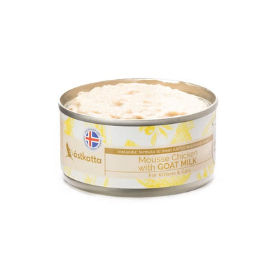 Astkatta Cat & Kitten Goat Milk Chicken Mousse 80g-SPCA HK