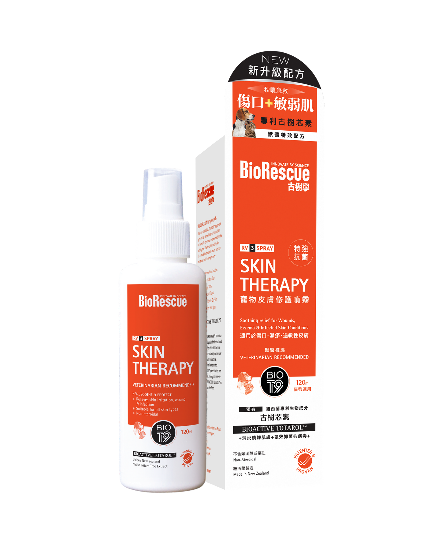 BioRescue Skin Therapy Spray 120ml-SPCA HK