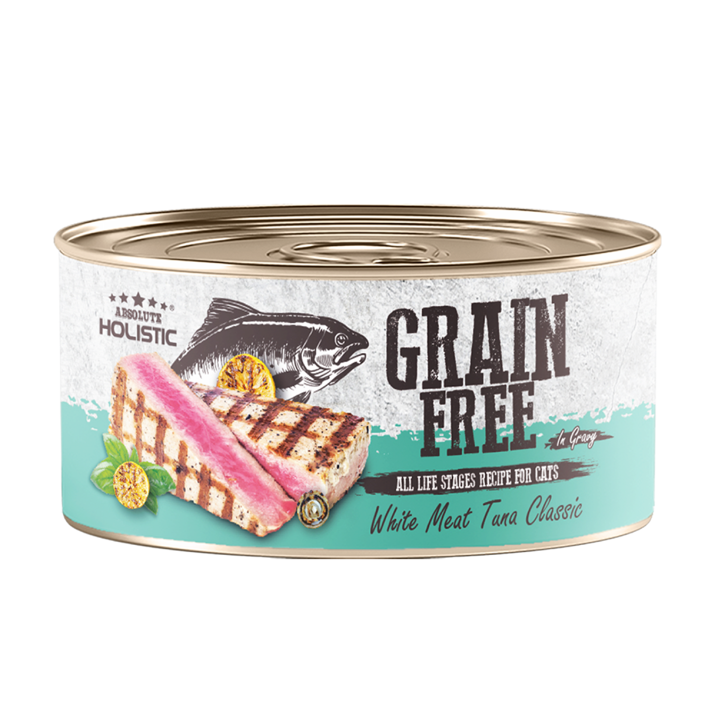 Absolute Holistic Grain Free (Cat) White Meat Tuna Classic 80g-SPCA HK
