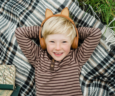 Buddy Phones PlayEars Plus Wireless+Animal Ears (Fox)