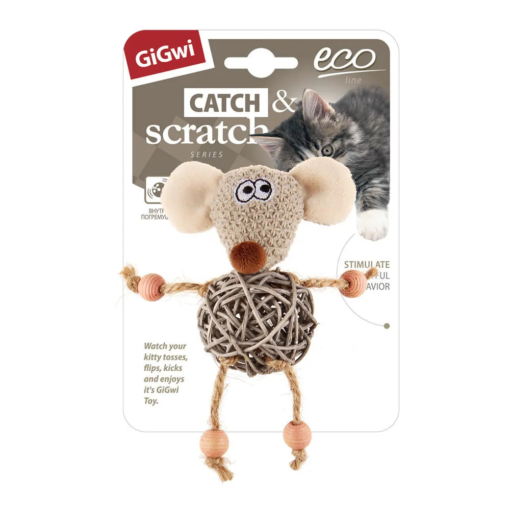 Catch & Scratch Bell - Mouse #7346-SPCA HK