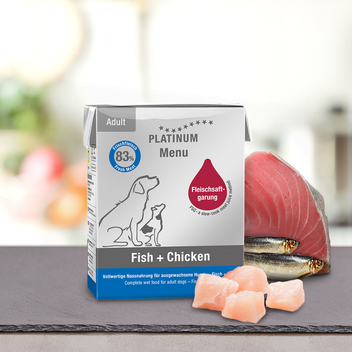 PLATINUM Menu - Fish & Chicken 375g #PT620