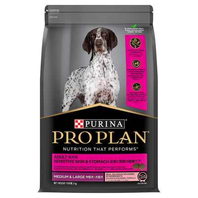ProPlan Adult Sensitive Skin&Stomach 3kg#12519092