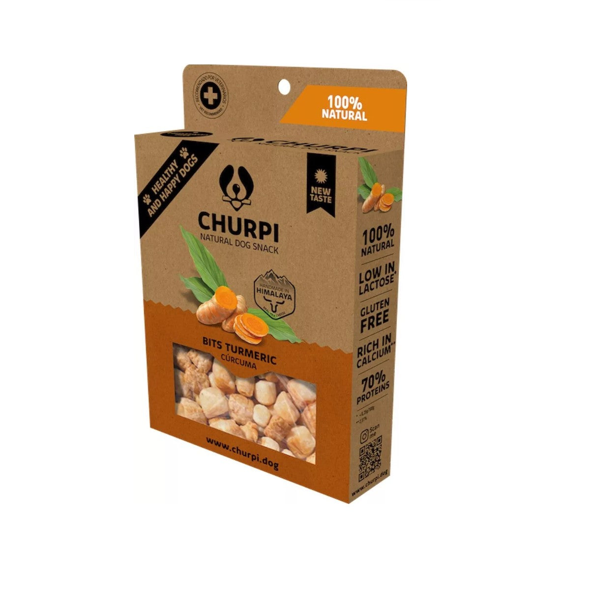 CHURPI Natural Bits Turmeric Curcuma 70g