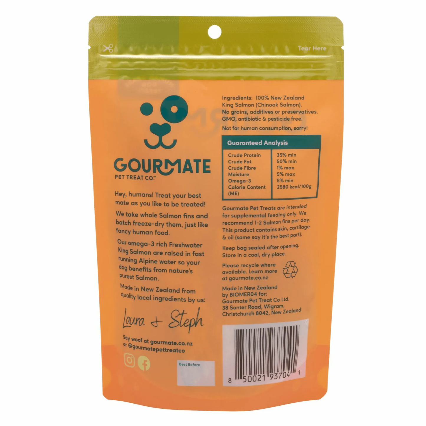 GOURMATE Alpine Freshwater Salmon 100g #GMT05-SPCA HK