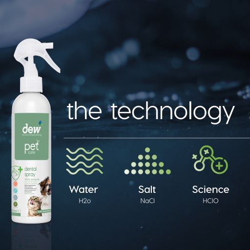 Dew Pet Care Dental Spray 250ml #NDP-05-250