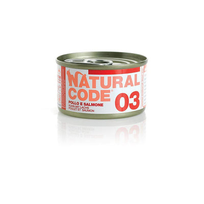 Natural Code (Cat) Chicken & Salmon 85g #1103-SPCA HK