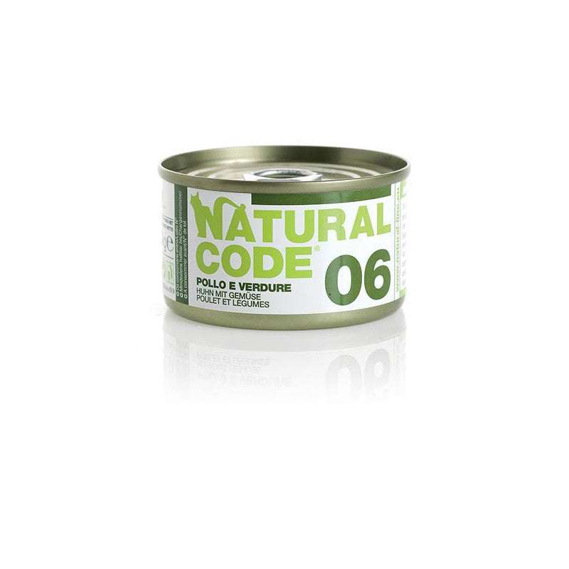 Natural Code (Cat) Chicken & Vegetables 85g #1106-SPCA HK