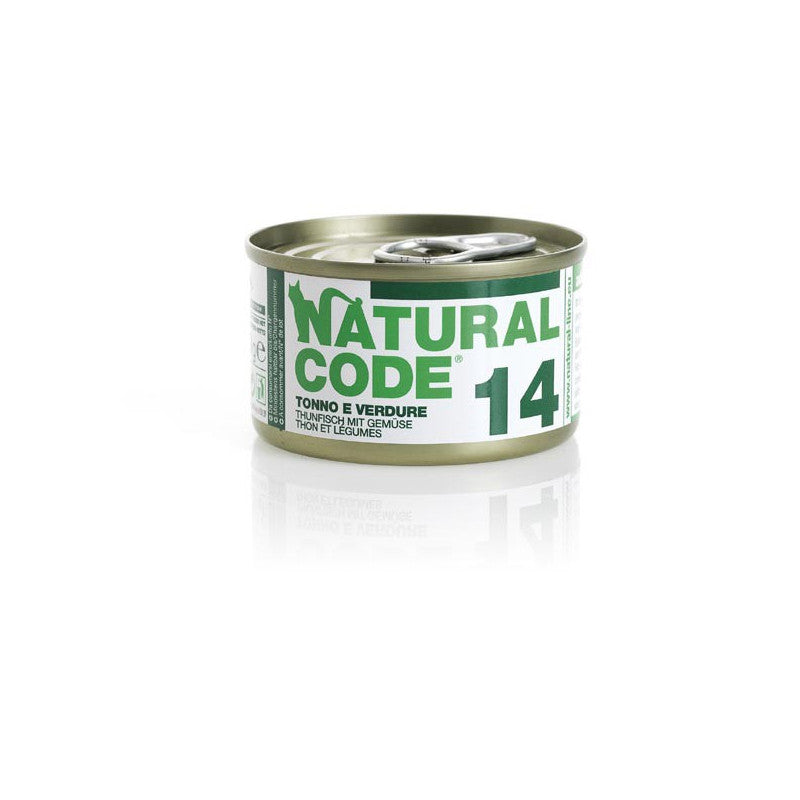 Natural Code (Cat) Tuna & Vegetables 85g #1114-SPCA HK