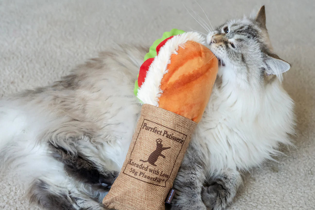 P.L.A.Y. Feline Frenzy Tuna Baguette Kicker Toy-SPCA HK
