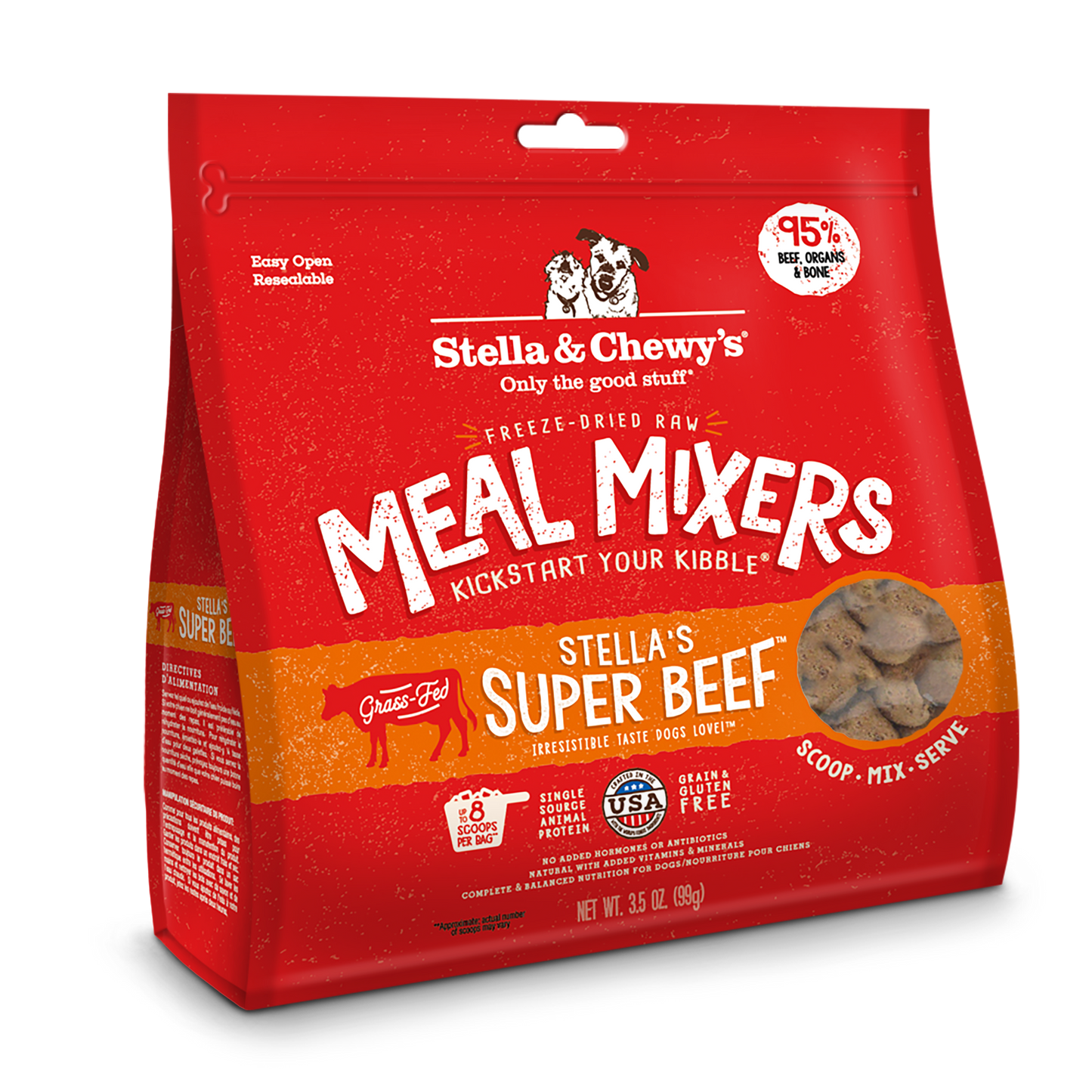 Stellas - S&C Super Beef Meal Mixers3.5oz #SC020