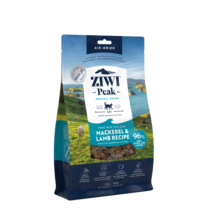 ZIWI Air-Dried Mackerel & Lamb For Cats 1kg #ACML1-SPCA HK