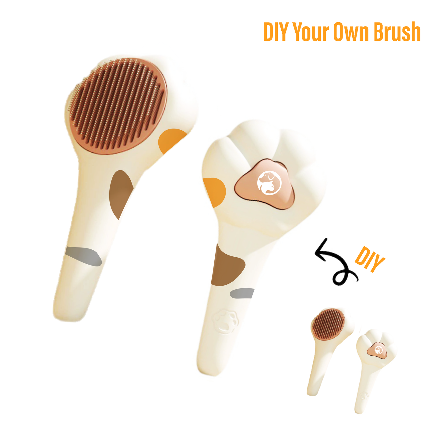 DIY Paw Slicker Brush