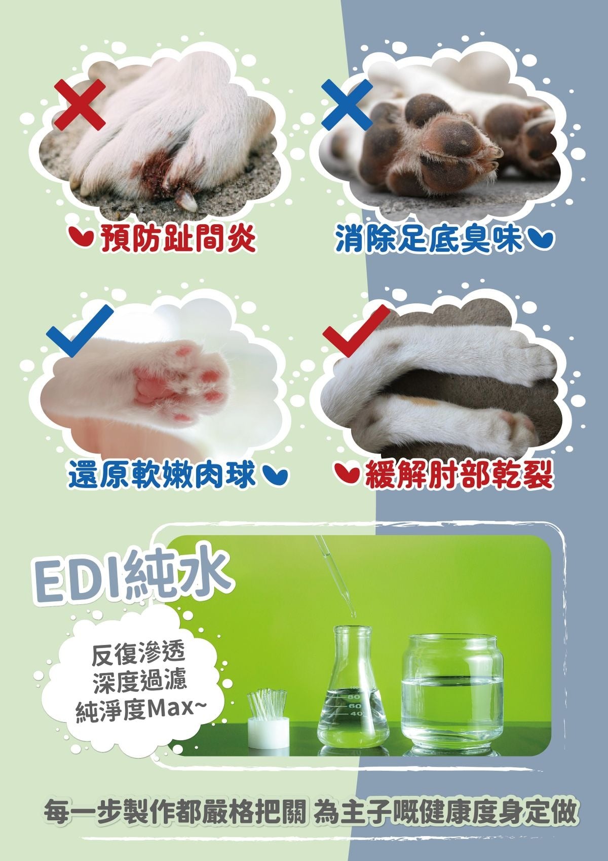 Natural Clean Pet Paw Care Cream 30ml
