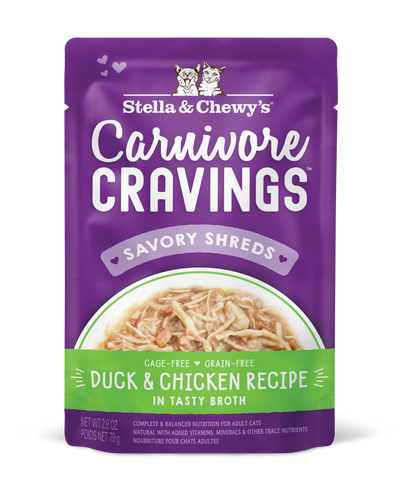 Stella and Chewy's Carnivore Cravings Pouch Cat 79g Chicken&Duck