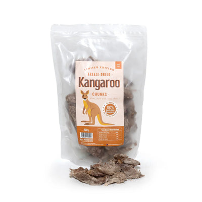 Limited Edition Freeze Dried Kangaroo Treats for Dogs & Cats 40g