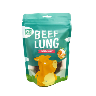 PETCUBES Air-Dried - Beef Lung 50g #ADTBL - SPCA HK