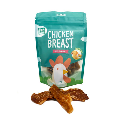 PETCUBES Air-Dried - Chicken Breast 50g #ADTCB - SPCA HK