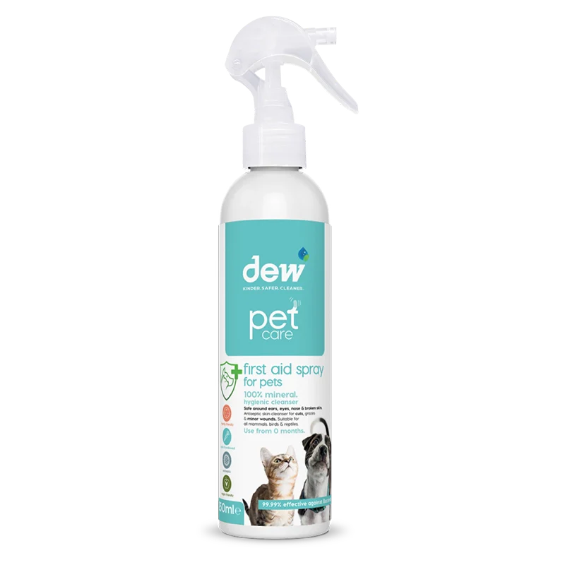 Dew Pet Care First Aid Spray For Pets 250ml #NDP-0