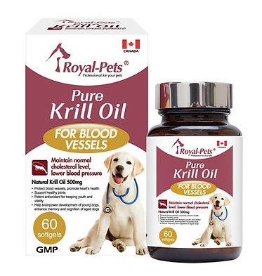 Royal-Pets Pure Krill Oil (60 Softgels) #PE-RO07