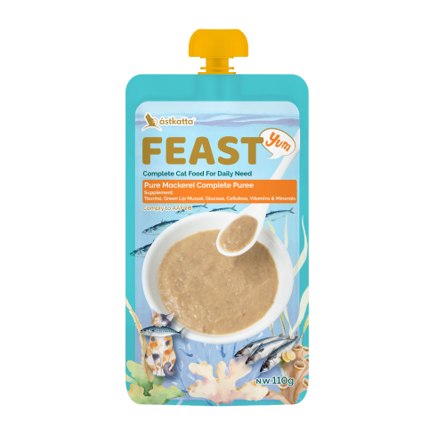 Astkatta FEAST Pure Mackerel Complete Puree 110g#P