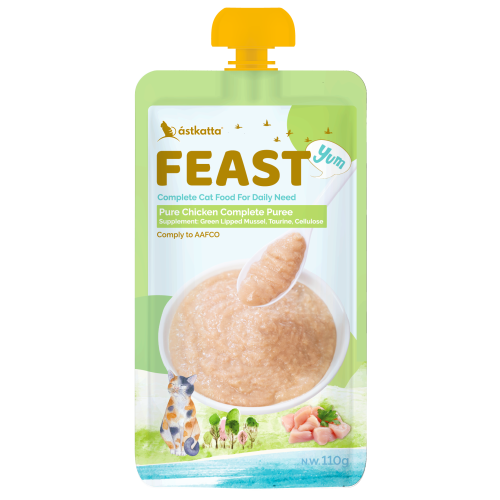 Astkatta FEAST Pure Chicken Complete Puree 110g#P0
