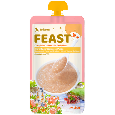 Astkatta FEAST Pure Duck Complete Puree 110g#P0016