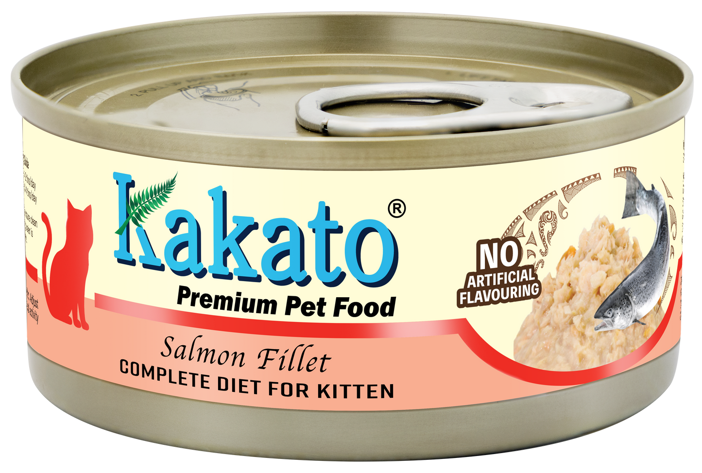 Kakato Complete Diet- Salmon 70g for Kitten & Weight Gain Formula