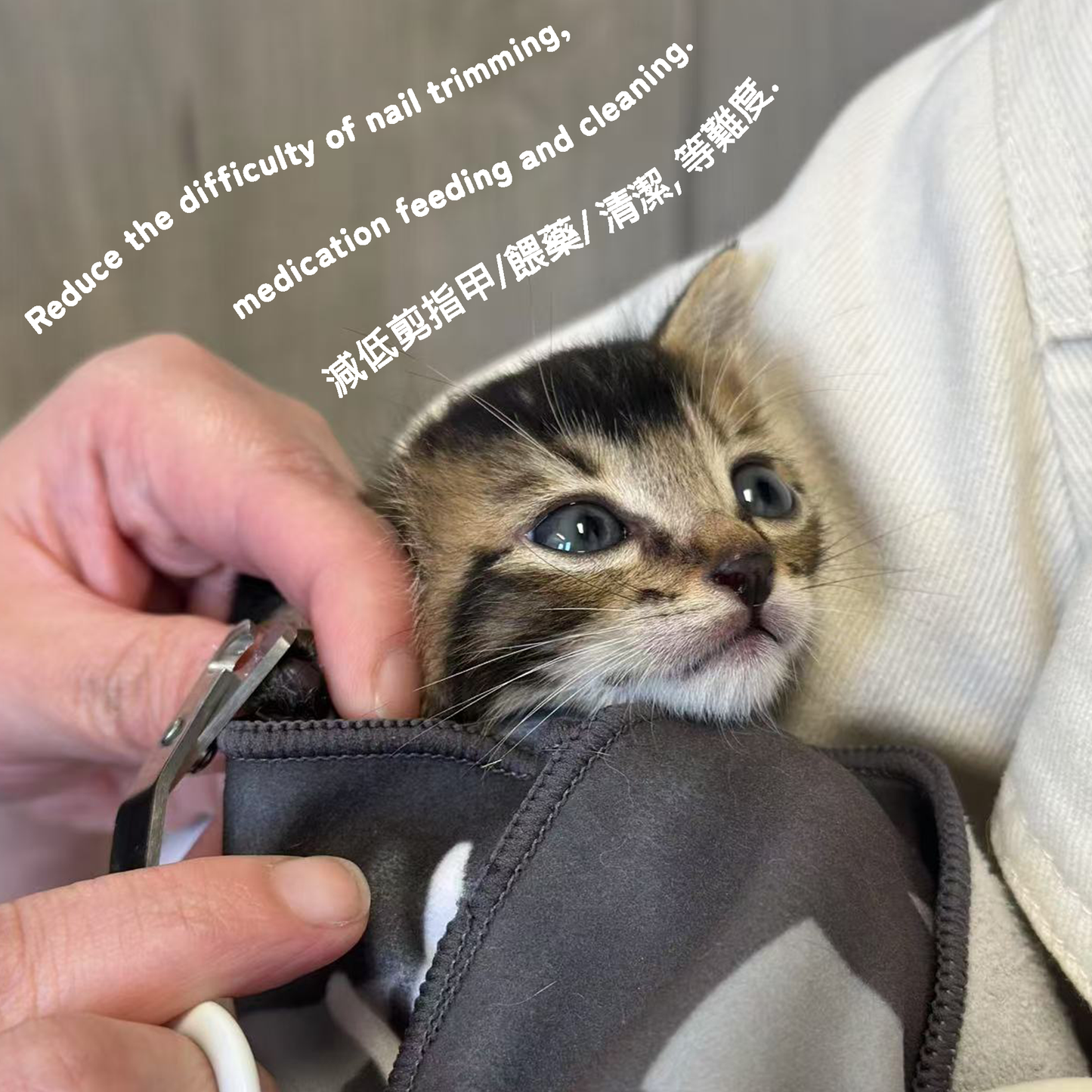 貓形萬用裹貓布