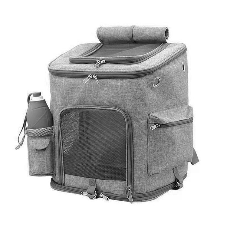 Pets Backpack - Grey