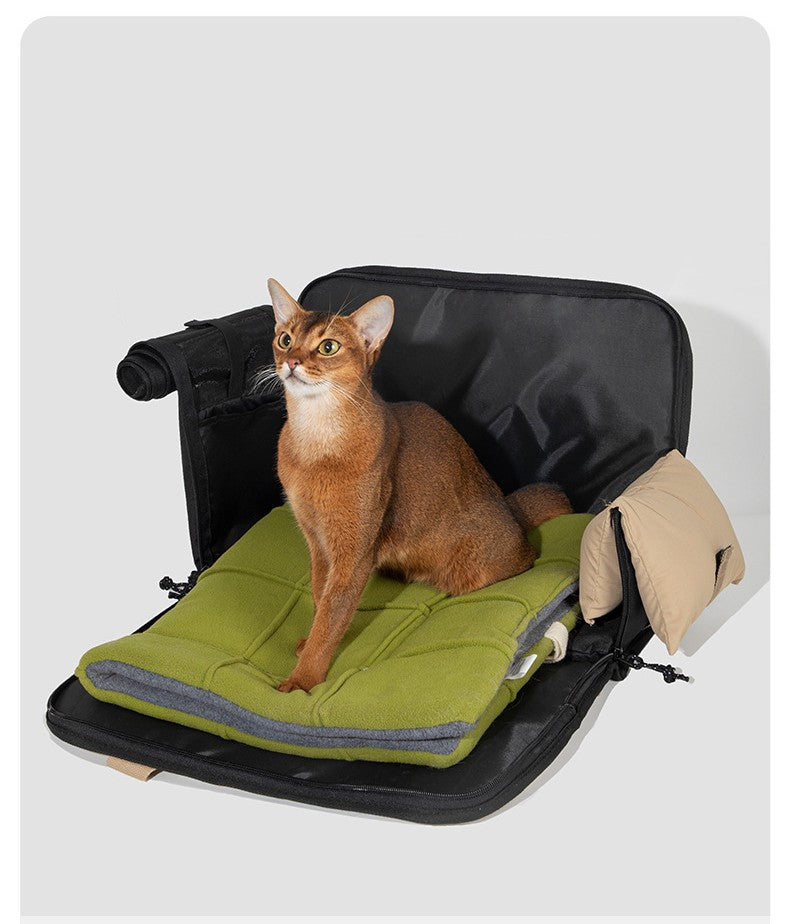 HiDream Pet Shoulder Bag - Grey/Kahki